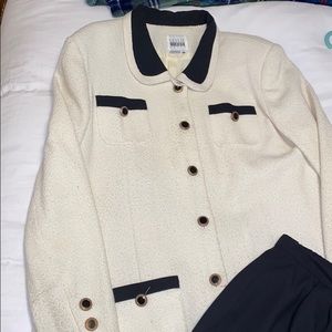 Vintage Women’s 1980s Suit❤️💜💙Size 18